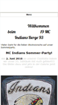 Mobile Screenshot of mcindians.de